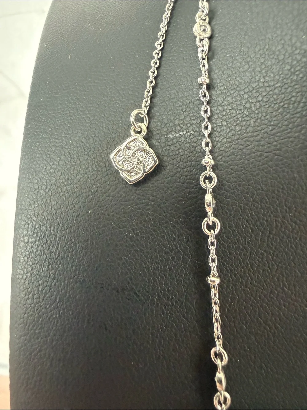 Kendra Scott | Silver Tone Red Butterfly Pendant Necklace